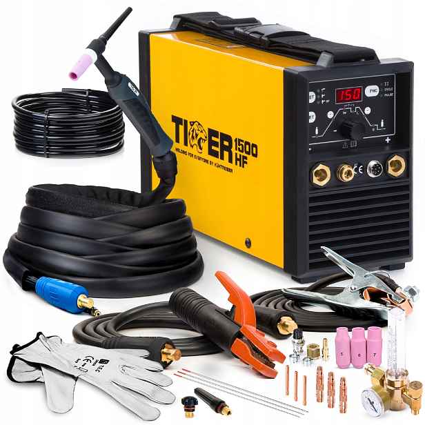 Invertorová Svářečka Tiger 1500 Hf Tig DC Puls Mma 230V 150A 4 M