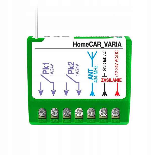 Rádiový Přijímač Proxima NW2 Homecar Varia Homelink 315/433 Mhz
