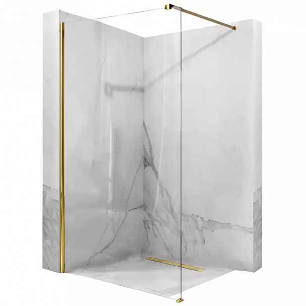 Sprchová zástěna WALK-IN Aero Gold 80x195