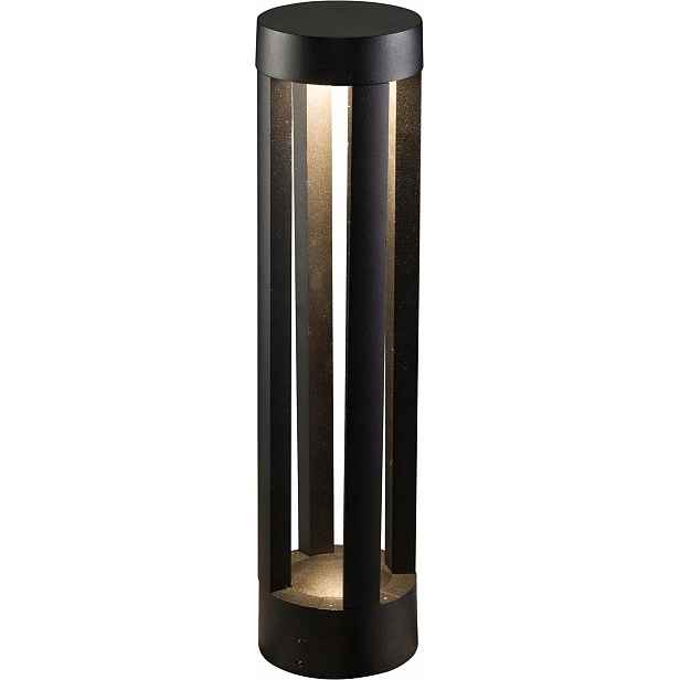 Nowodvorski Tepic Led zahradní lampa 9W teplá IP54 černá hliníková