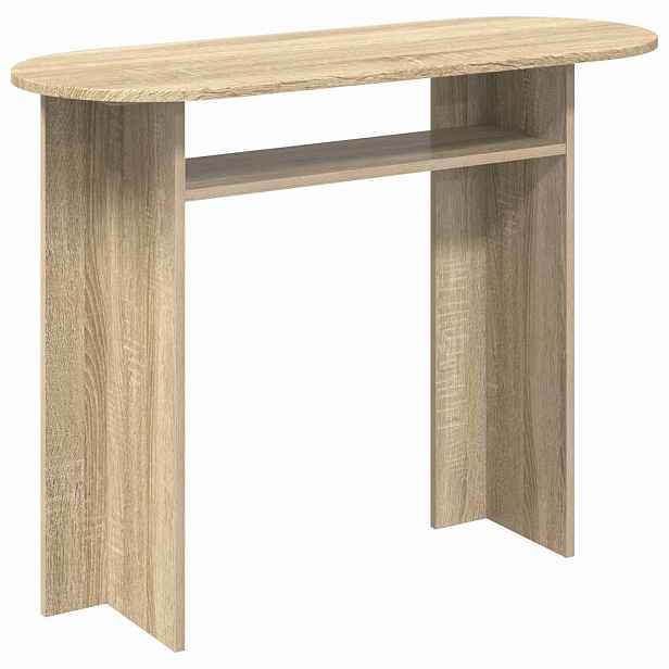 vidaXL Konzolový stolek Dub sonoma 100 x 39,5 x 75 cm Kompozitní dřevo