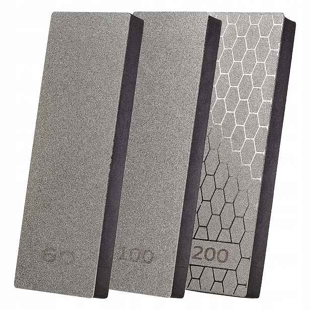 Vložka 3ks Diamantová tyčka Sendi Diamond PowerPad gradace#60,#100,#200