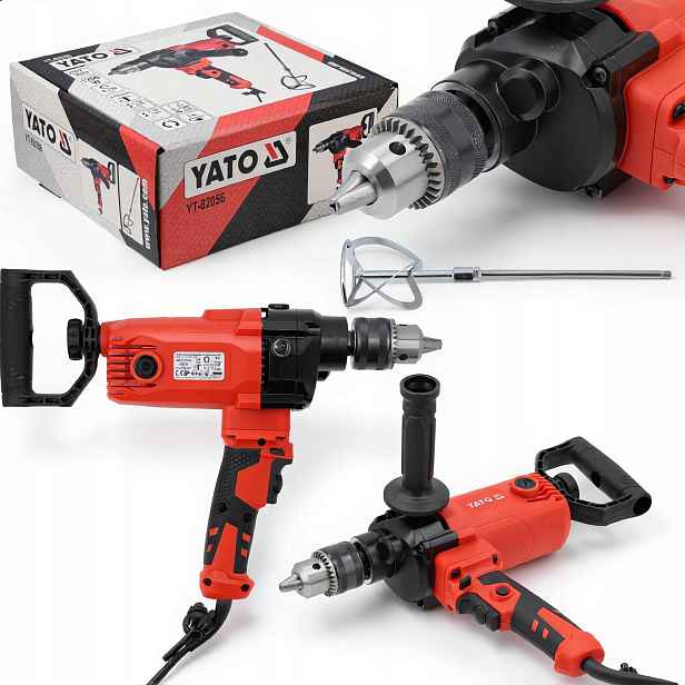 Vrtačka-míchačka 1200 W Bezpříklepová Yato YT-82056
