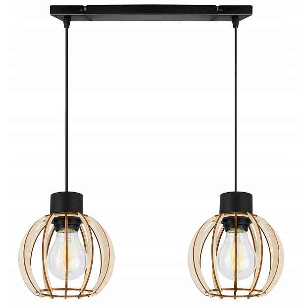 Závěsné Stropní Svítidlo Dřevěný Lustr Moderní Boho Do Kuchyně