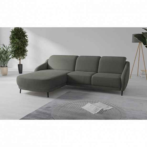 Sit & More ROHOVÁ SEDAČKA, textil, jílová barva