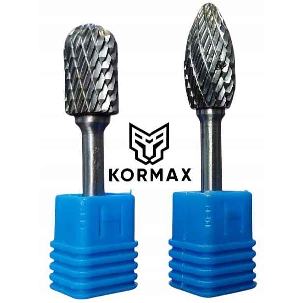 Fréza 14 mm Pilník vysokorychlostní plamenový válcový z karbidu Kormax