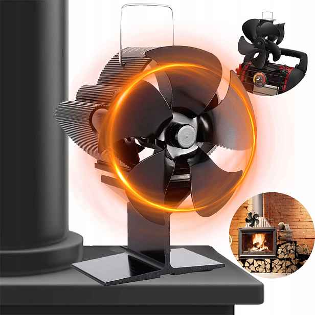 Ventilátor Krbu Pro Topná Kamna, Ventilátor Kamna Na Dřevo