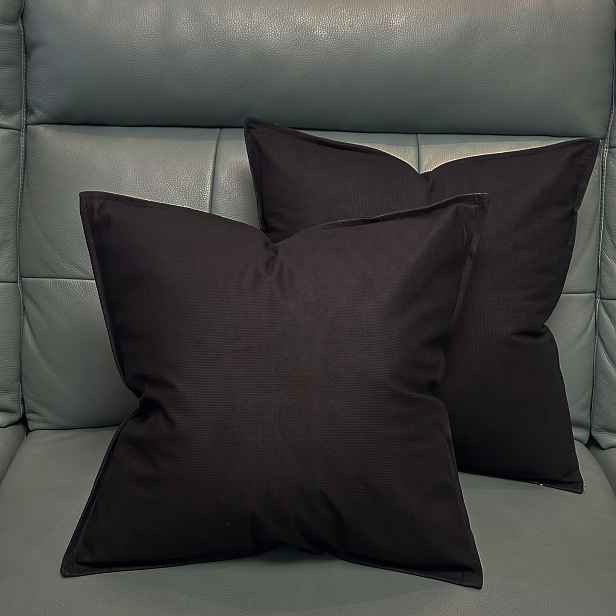 TEMU 2ks Čtvercové Oboustranně Potištěné Povlaky na Polštáře, Velikost 44×44cm (17,32 Palců*17,32 Palců), Minimalistické Jednobarevné Dekorativní 2D