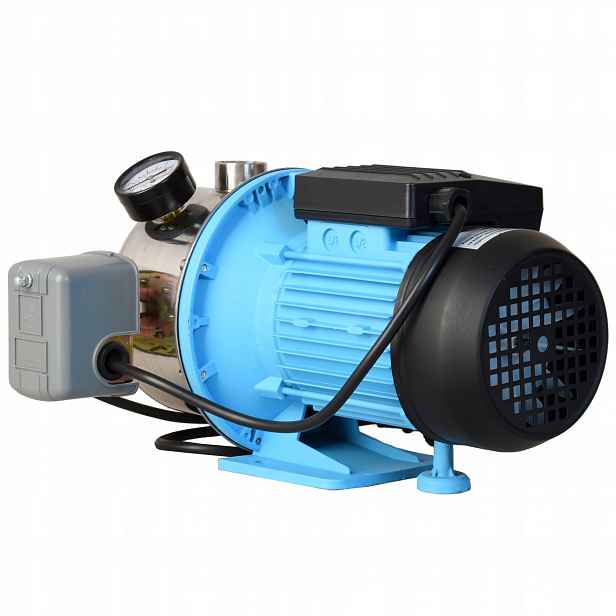 Výkonná Inoxová Povrchová Pumpa 1100 W 60 L/min S Příslušenstvím Pro Hydrofor