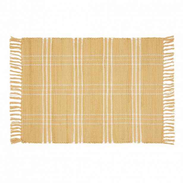 XXXLutz RUČNĚ TKANÝ KOBEREC, 60/90 cm, oranžová Boxxx - Vlněné koberce - 006767012092