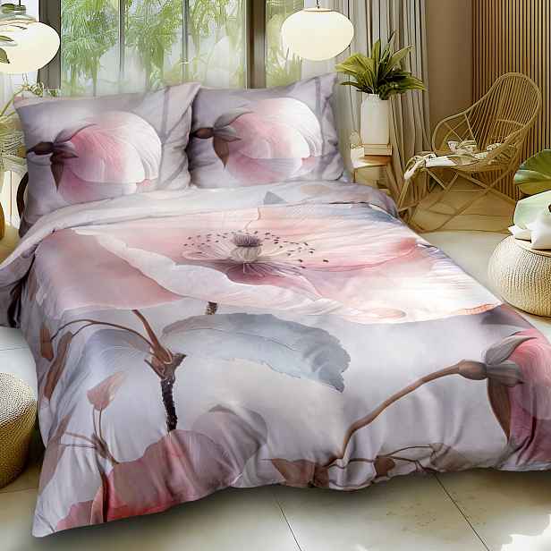 Povlečení z bavlněného saténu 12408/140x2001ks 70x90 Satynlove Premium