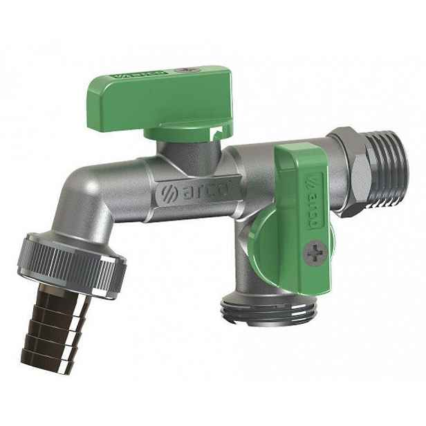 ARCO zahradní ventil Nano se dvěma vývody 1/2"x3/4"x3/4", anticalc 00472