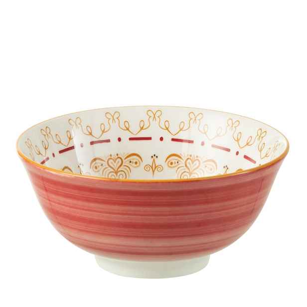Barevná porcelánová miska Bowl Jam - Ø15*7cm/ 570ml J-Line by Jolipa