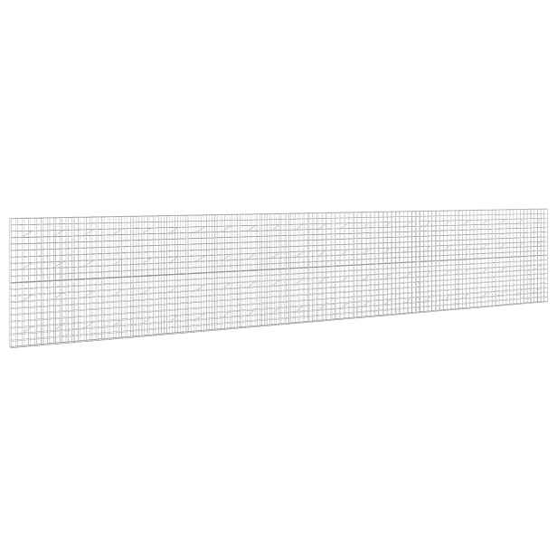 vidaXL Gabion s drátem 3,5 mm a síťkou 10x10 cm 1150x10x200 cm
