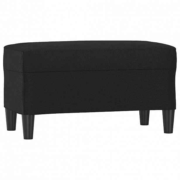 vidaXL Lavice černá 70 x 35 x 41 cm umělá kůže