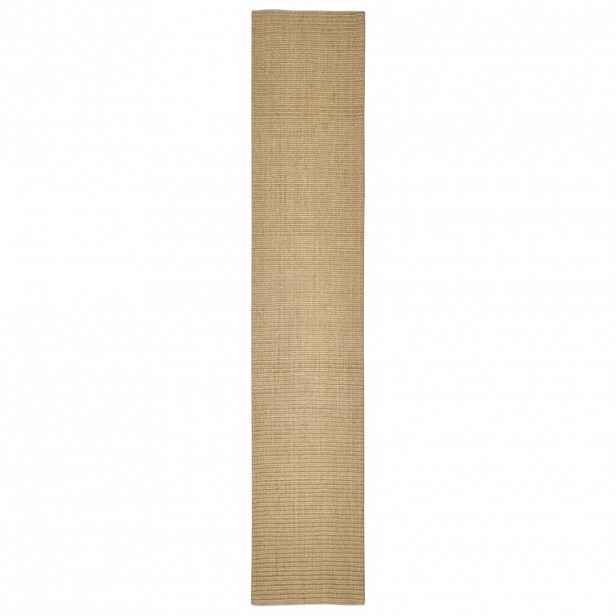vidaXL Sisalový koberec pro škrabací sloupek 66 x 350 cm