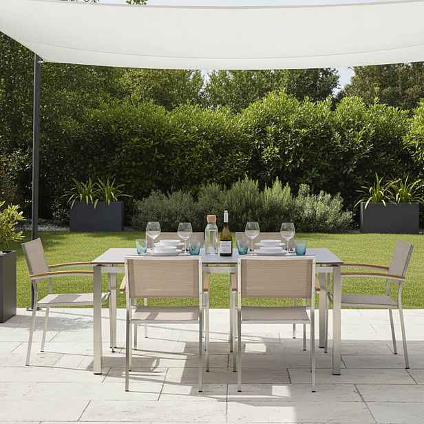 Gardenson ZAHRADNÍ SESTAVA kov, textil, kompozitní dřevo