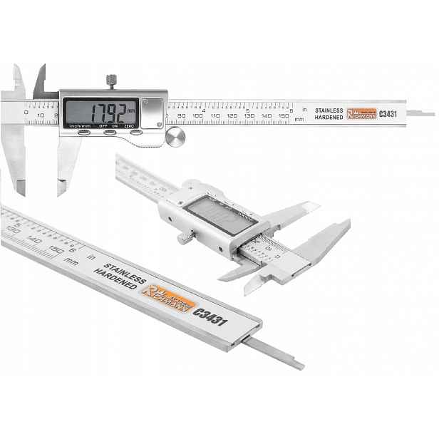 Elektronické Posuvné Měřítko 150 mm Corona C3431 0,01 mm