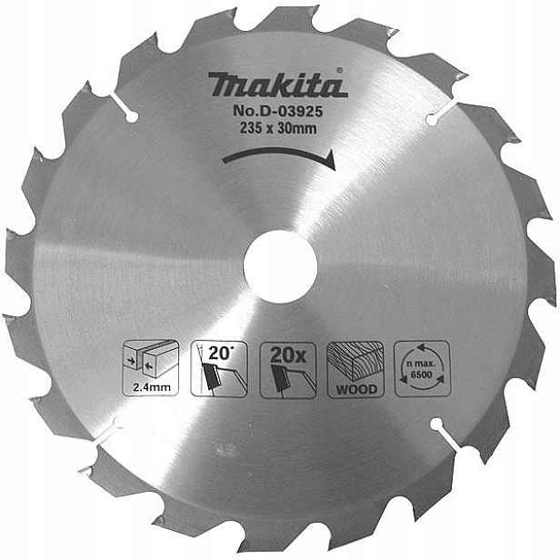 Kotoučová Pila 235x30 mm 48 Zubů Economy