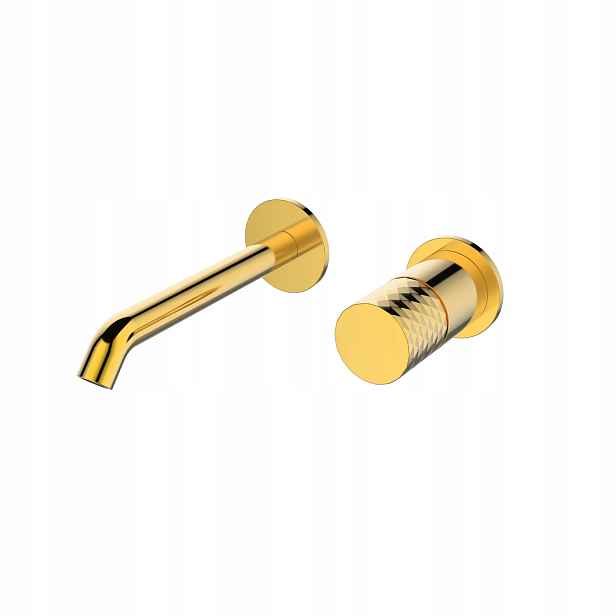 Podomítková Umyvadlová Baterie Ove Gold Sea Horse