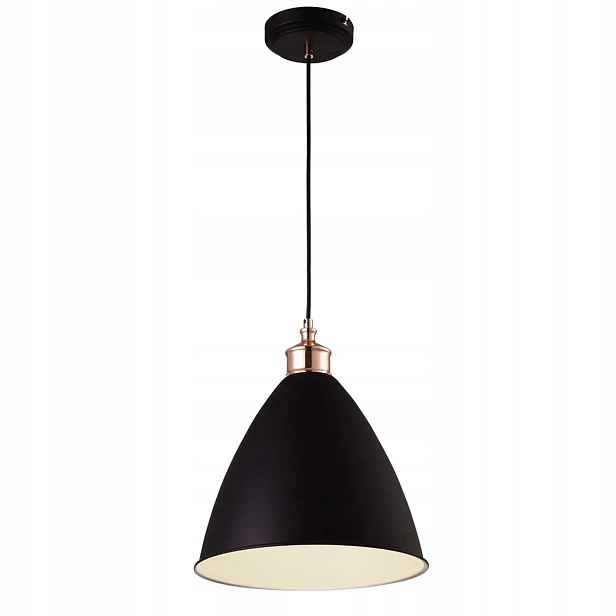 Závěsná Led stropní lampa Převis nad stolem Moderní lustr E27 Černá
