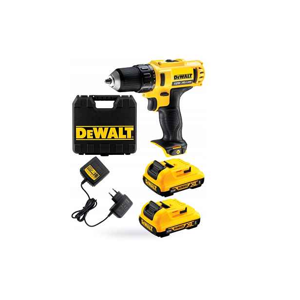 DeWalt DCD710D2 aku šroubovák 10,8V 2x2Ah kufr