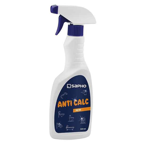 Sapho ANTI CALC Čistící prostředek na vodovodní baterie a sprchy, 500 ml