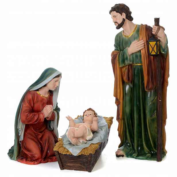 Svatá Rodina, Vánoční Betlém, Vánoce, Josef, Výška 100 CM