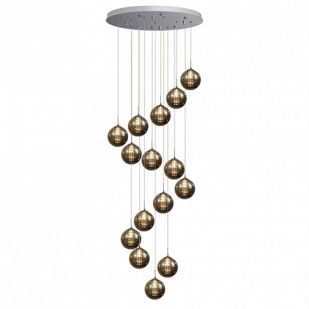 Nettlife KYVADLOVÉ světlo, energeticky úsporné, 15 světel, 41/41/320 cm