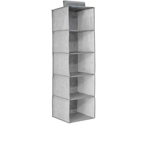 PROHOME - Organizér 5poschoďový šedý