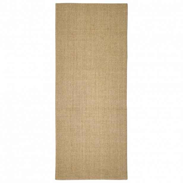 vidaXL Sisalový koberec pro škrabací sloupek 80 x 200 cm