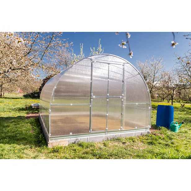 Zahradní skleník Gardentec CLASSIC T 8 x 3 m, 4 mm GU100000584