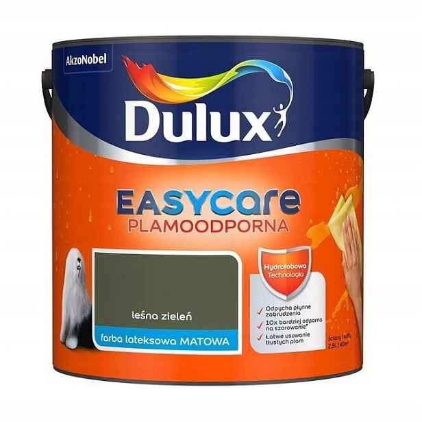 Dulux EasyCare barva Lesní Zeleň matná 2,5L
