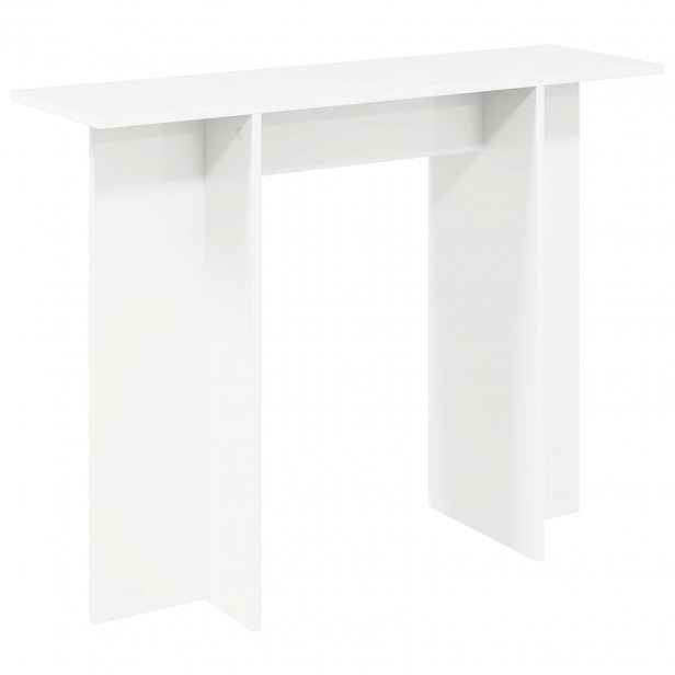 vidaXL Konzolový stolek Bílá 100 x 30 x 75 cm Kompozitní dřevo