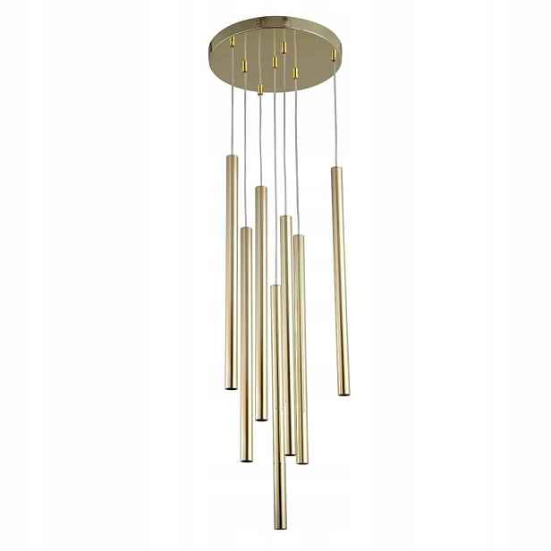 Závěsná lampa Lungo Zlatá Light Prestige