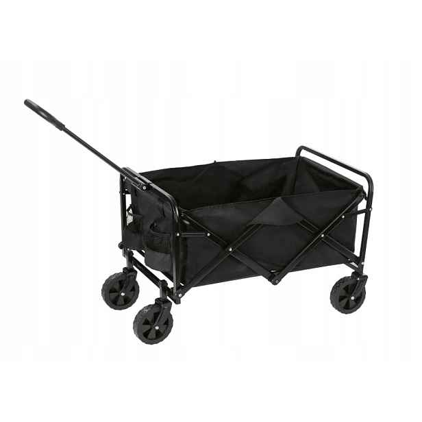 Skládací ruční vozík Easymaxx 80 l černý