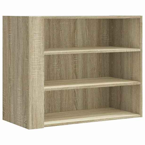 vidaXL Nástěnná skříňka dub sonoma 75 x 35 x 60 cm kompozitní dřevo