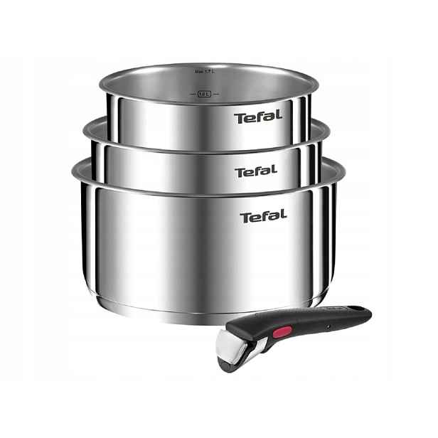 Sada hrnců Tefal Ingenio Emotion indukce nerezová ocel 4 díly