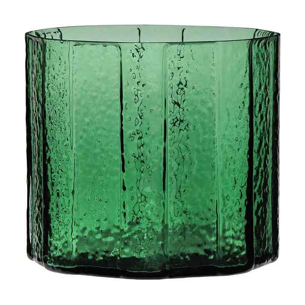 Skleněná ručně vyrobená váza Emerald – Hübsch