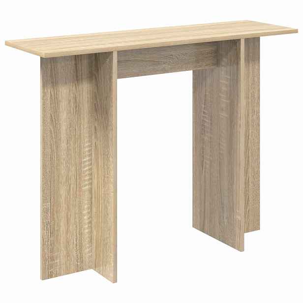vidaXL Konzolový stolek Dub sonoma 100 x 30 x 75 cm Kompozitní dřevo