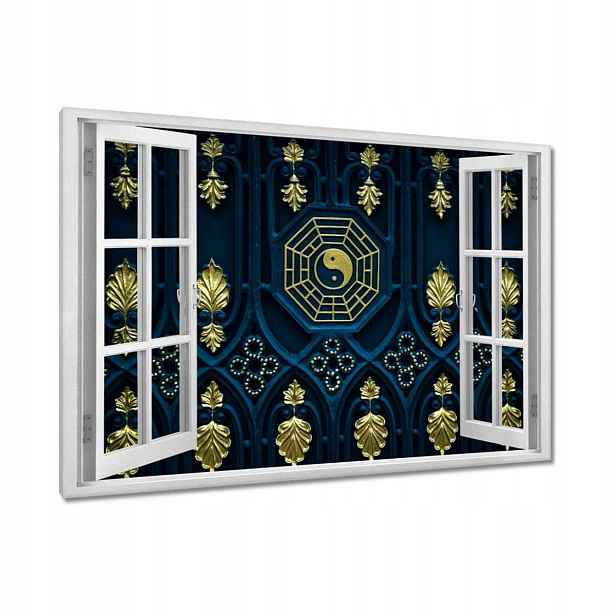 Obrazy 120x80 Abstrakce Zlatá harmonie