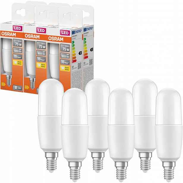 Osram Led lampa s závitem E14, teplá bílá (2700 K) 4 kusy