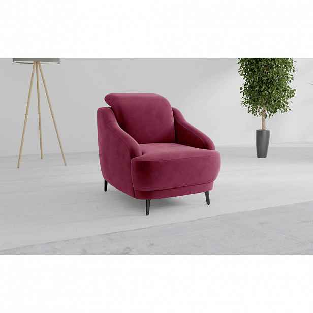 Sit & More KŘESLO, textil, lilková