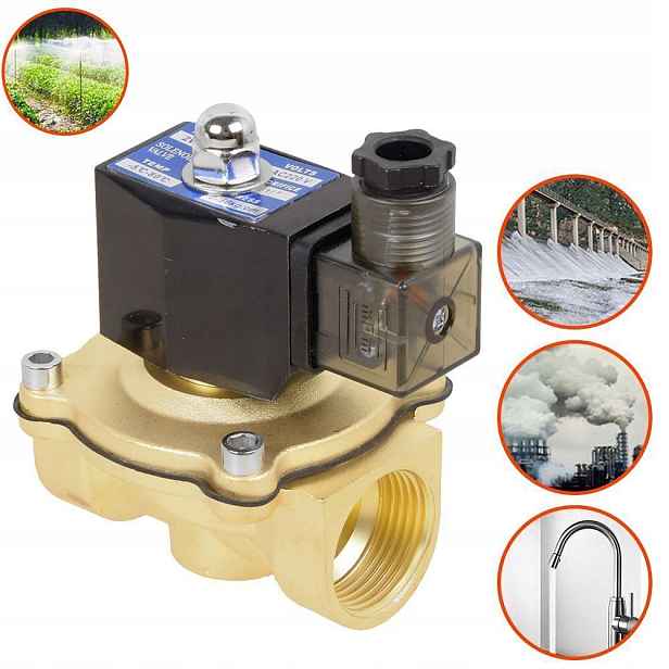 Elektromagnetický ventil 0-10 normálně uzavřený ventil 220 V