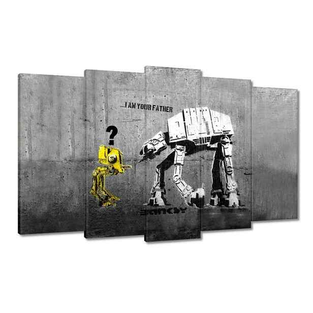 Obrazy 100x60 Banksy I am your father