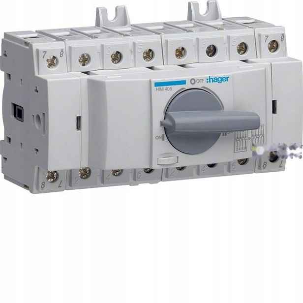 Hager spojovač 4P 80A IP20 HIM408