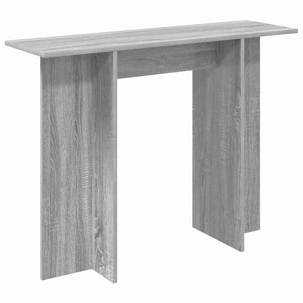 vidaXL Konzolový stolek Šedá sonoma 100 x 30 x 75 cm Kompozitní dřevo