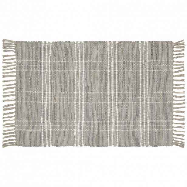 XXXLutz RUČNĚ TKANÝ KOBEREC, 60/90 cm, šedá Boxxx - Vlněné koberce - 006767012192