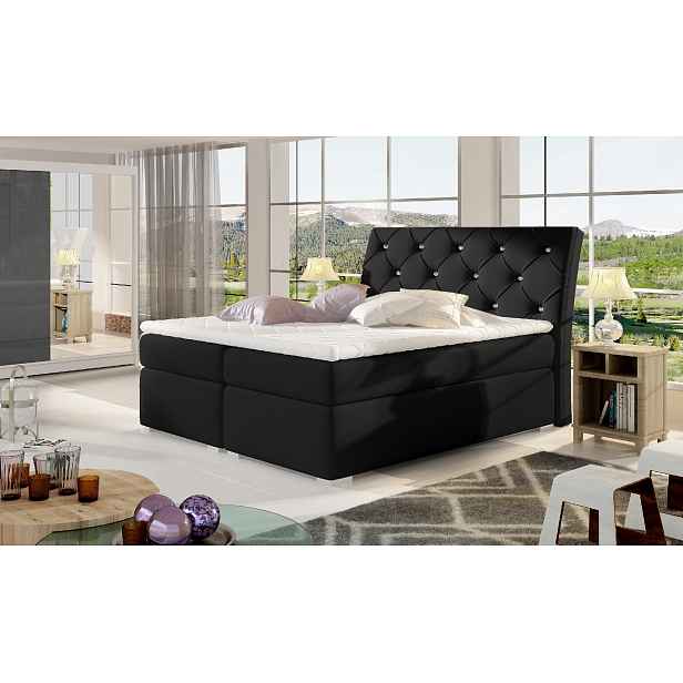 Boxspring Balvin Rozměr: 180 x 200 cm, látka: Soft 11