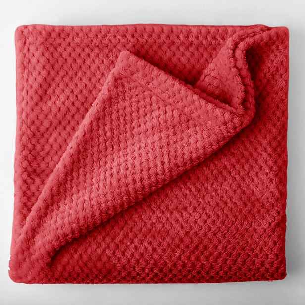 Restilo Deka z mikrovlákna DecoKing Toby červená, velikost 70x150